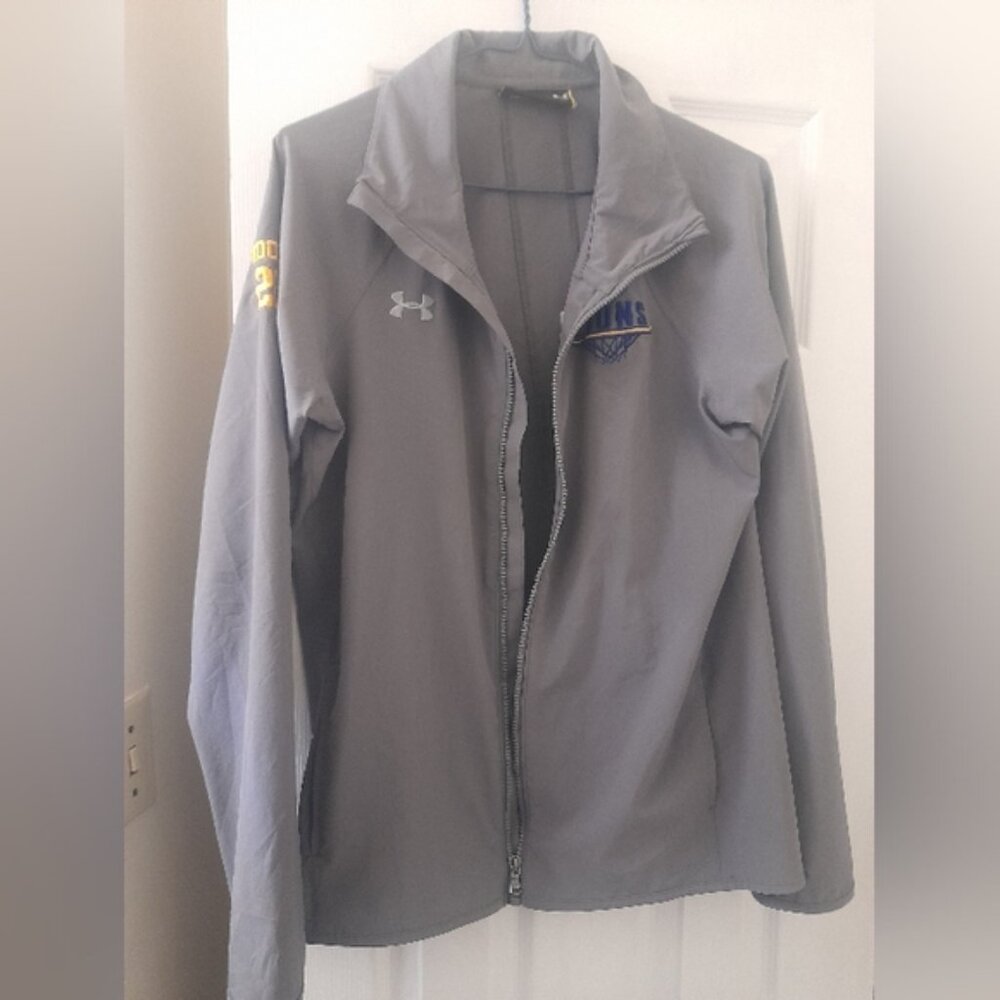 Under Armour - Mens Track Jacket - Lions - Small - Gray - Picture 12 of 12